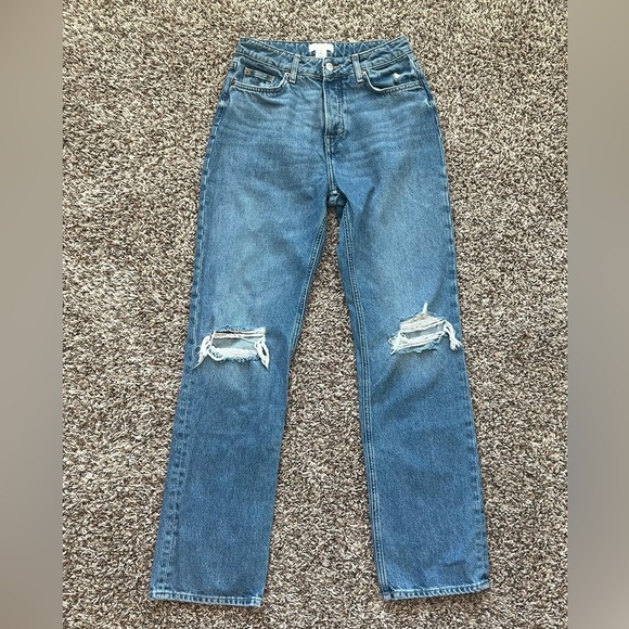 H&M Women's  Jeans Size US 6 Blue (0639) - Picture 2 of 12